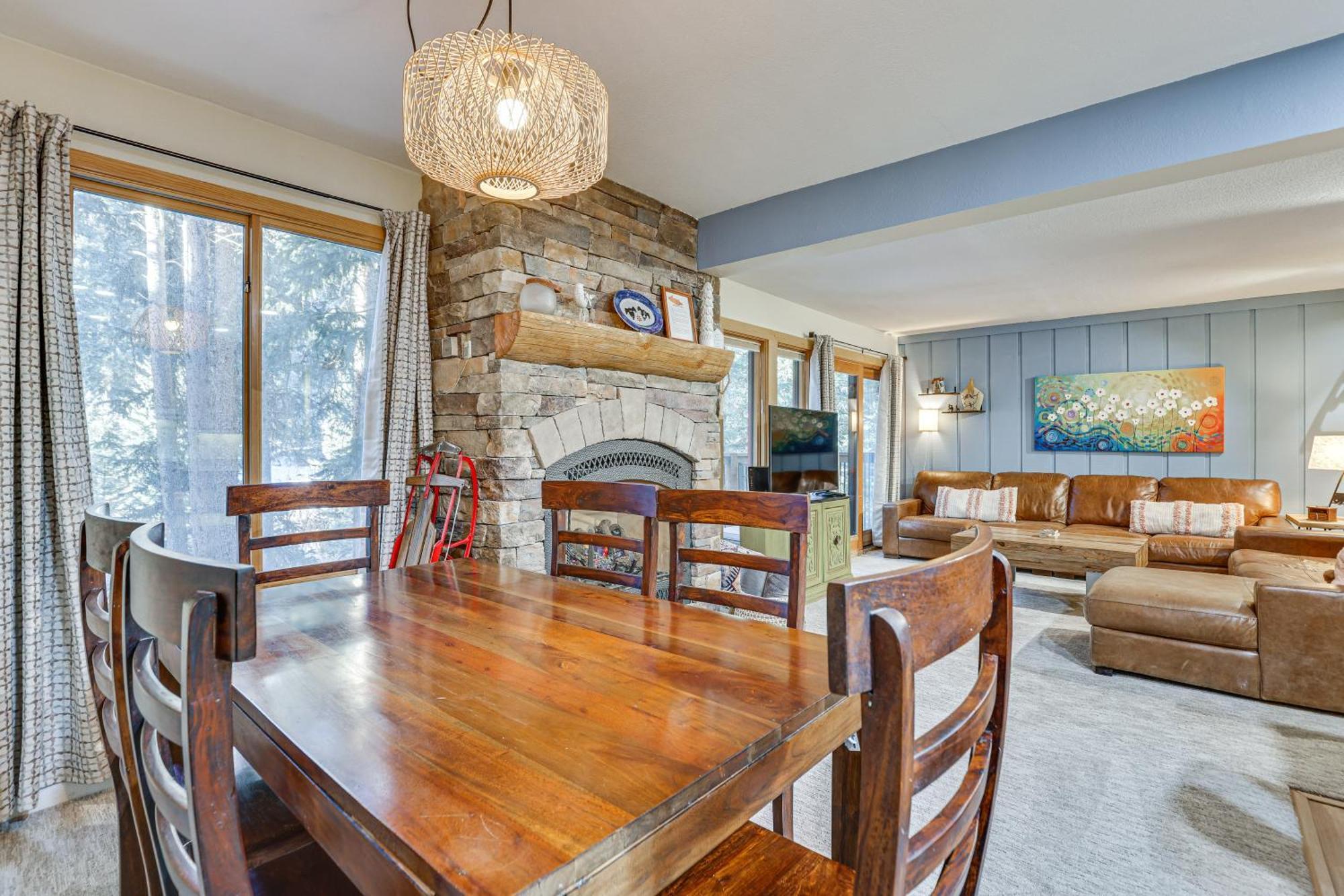 Snowdogs Breck Condo With Fireplace Walk To Lifts Breckenridge Luaran gambar